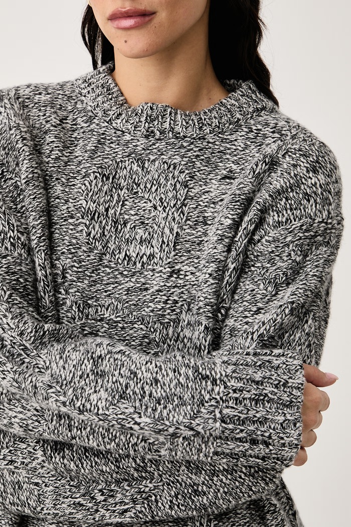 Pulover za žene od vune Marimekko 096085 siva