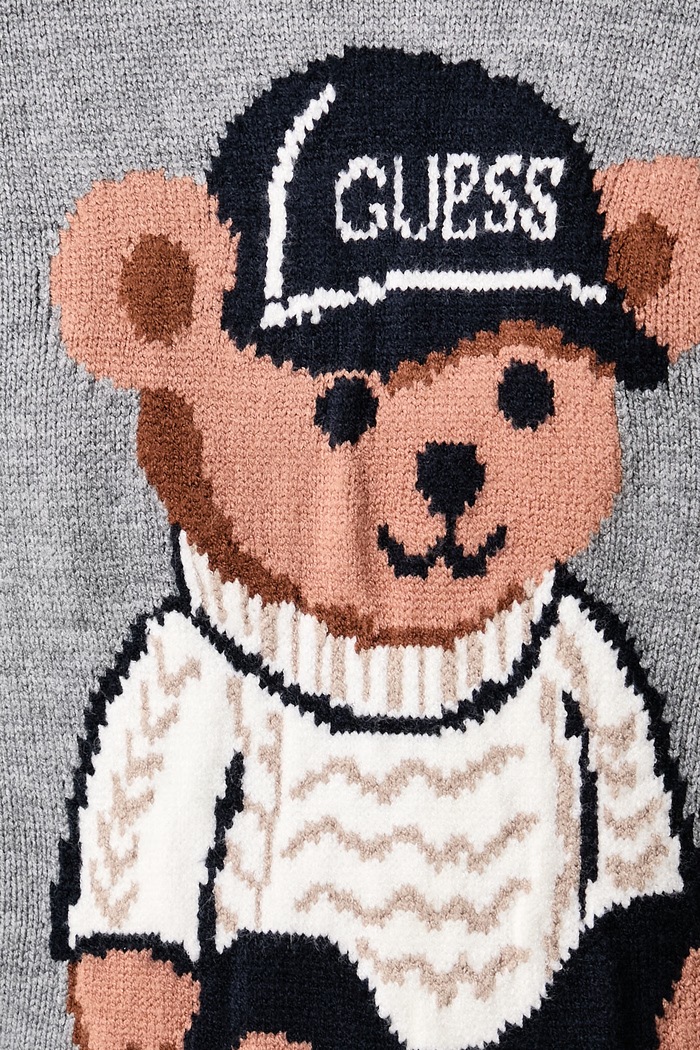 Sweter damski z wiskozą ALICIA Guess szary W6BR84.Z1927
