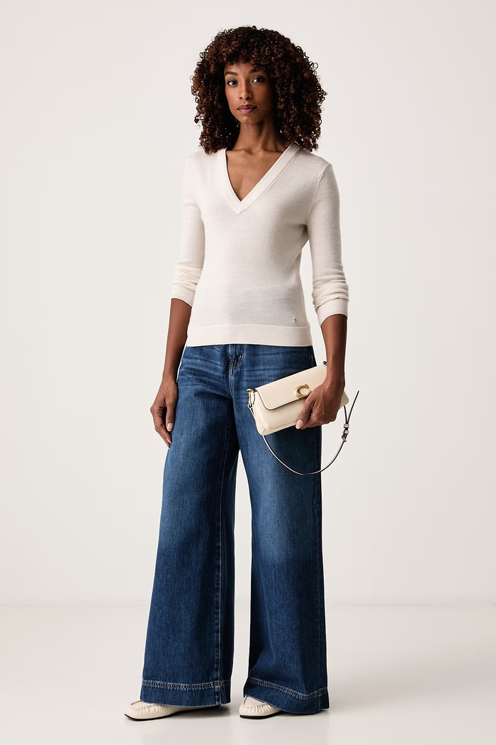 Guess Pulover za žene od merino vune PRISCILLA W6BR81.Z1917 bež AW26