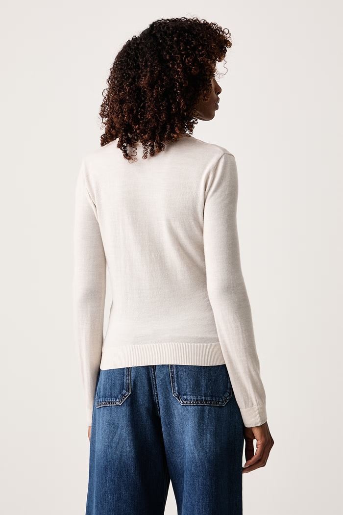 Odjeća Guess Pulover za žene od merino vune PRISCILLA W6BR81.Z1917 bež