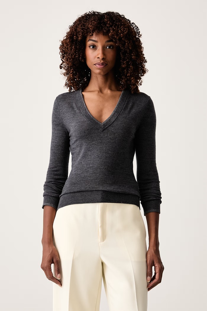 Guess Pulover za žene od merino vune PRISCILLA siva W6BR81.Z1917