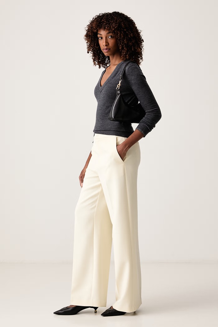 Guess Pulover za žene od merino vune PRISCILLA W6BR81.Z1917 siva AW26