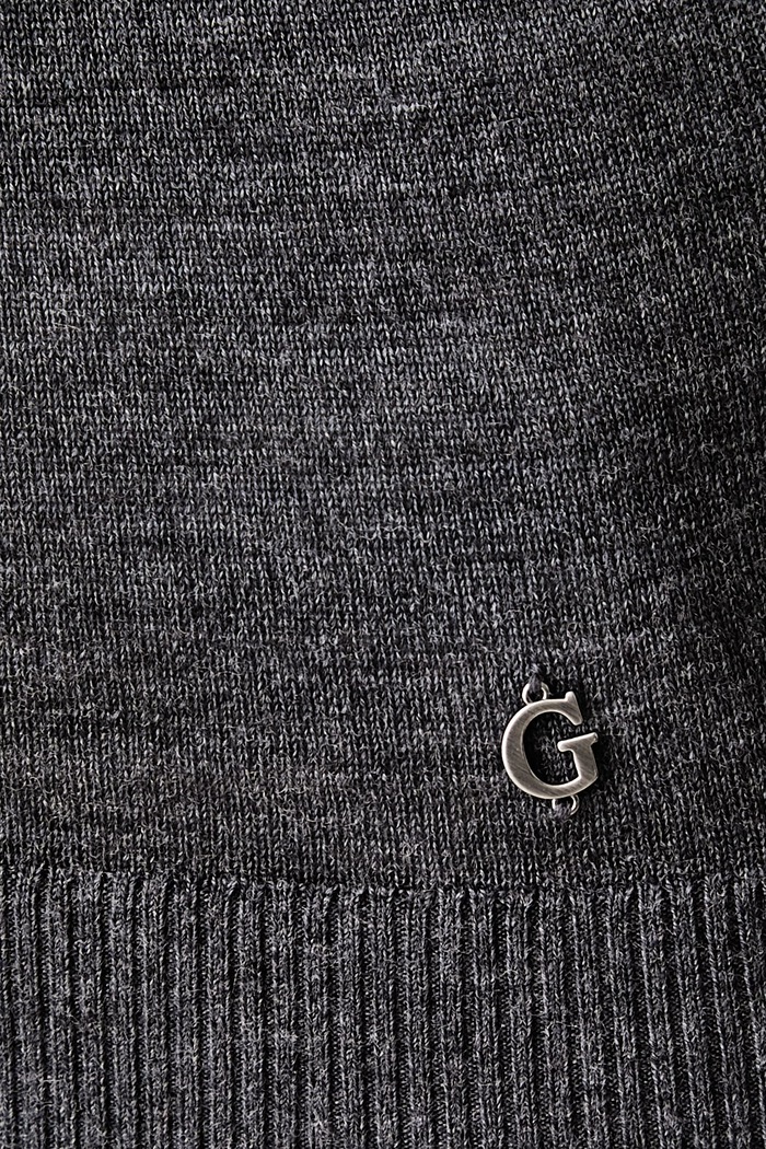 Pulover za žene od merino vune PRISCILLA Guess siva W6BR81.Z1917