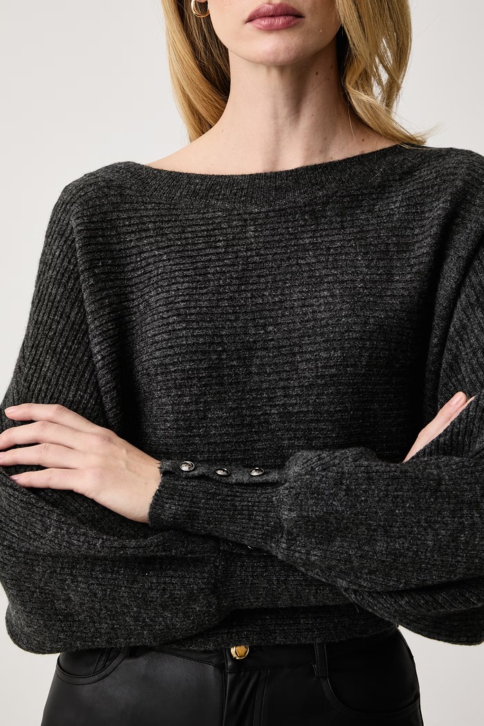 Sweter damski EMILY Guess W6BR76.Z1770 szary