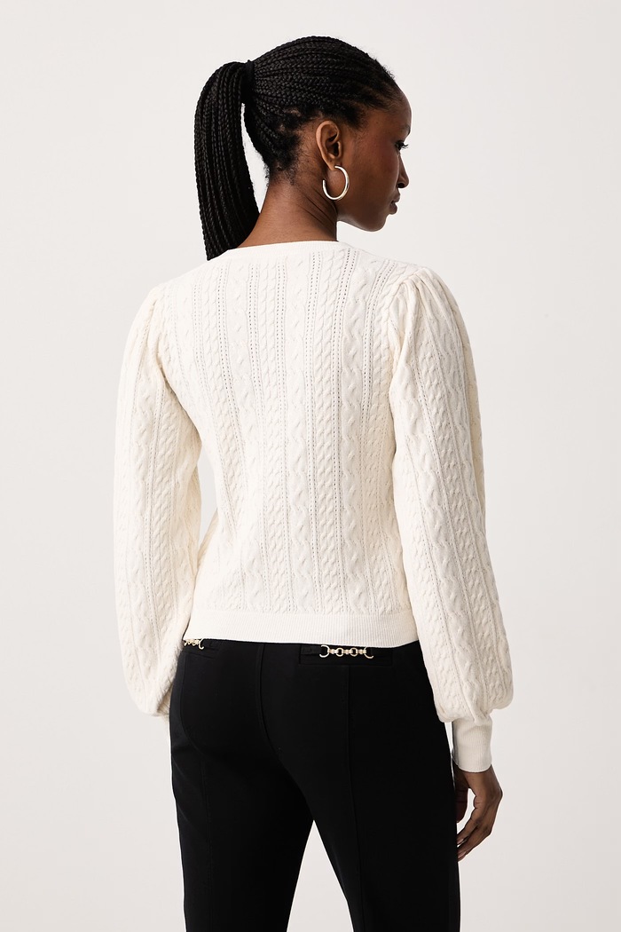 Odzież Guess Sweter damski JOANNA W6BR44.Z1441 beżowy