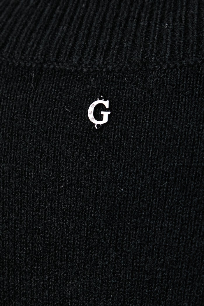 Sweter damski z wełną HAYDEN Guess czarny W6BR38.Z1433