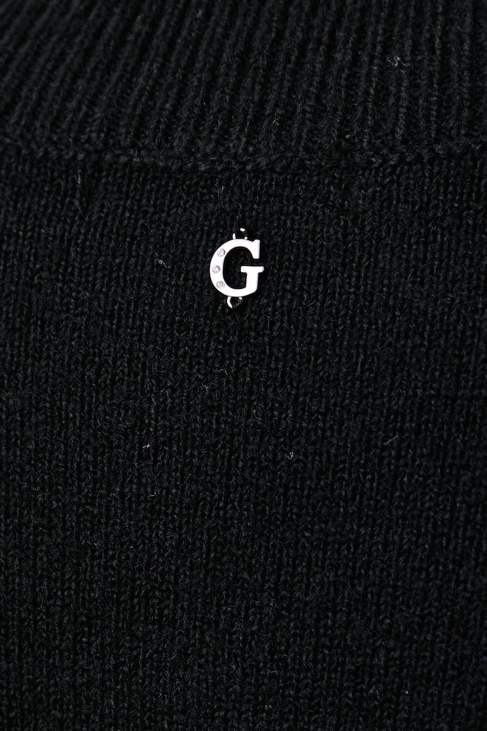 Sweter damski z wełną HAYDEN Guess czarny W6BR38.Z1433