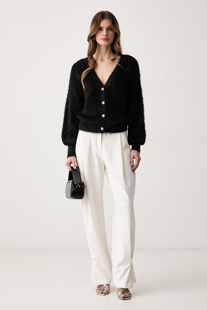 Guess Ζακέτα Γυναικεία GABRIELLE W6BR26.Z1408 μαύρο AW26