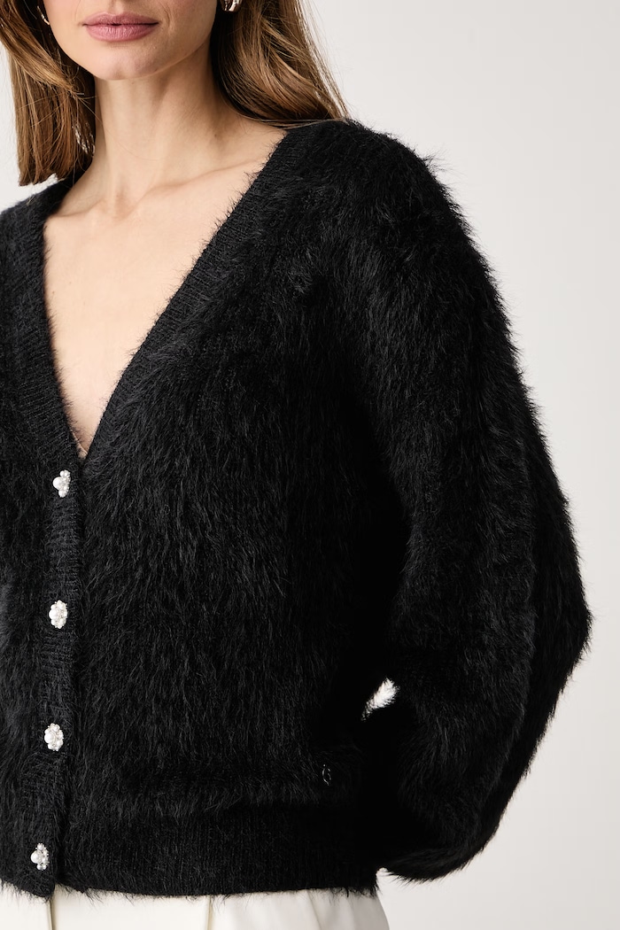 Ζακέτα Γυναικεία GABRIELLE Guess W6BR26.Z1408 μαύρο