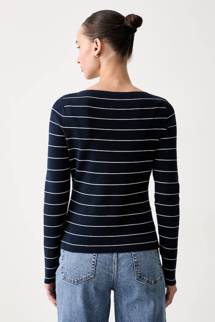 Ρούχα Tommy Hilfiger πουλόβερ γυναικείο με βαμβάκι WW0WW50107 σκούρο μπλε
