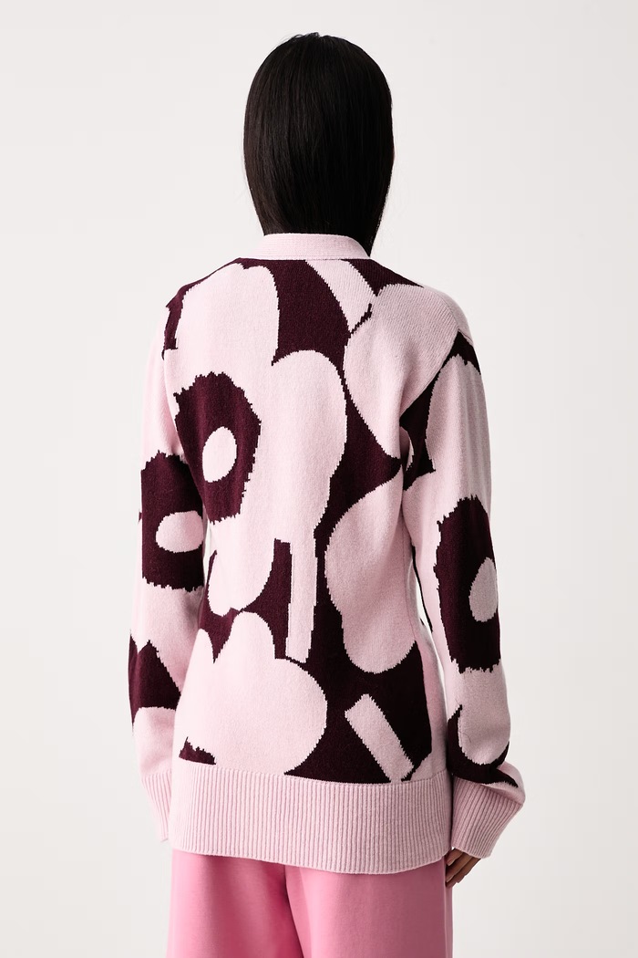 Odjeća Marimekko Kardigan za žene od vune 095728 roza