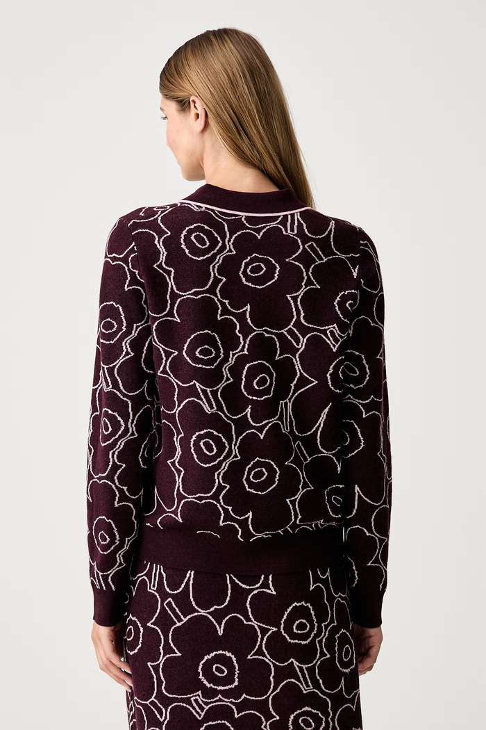 Odjeća Marimekko pulover za žene s vunom 095715 ljubičasta