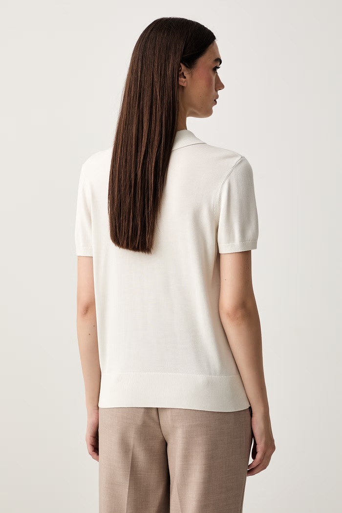 Îmbrăcăminte Calvin Klein polo pentru femei din vâscoză LV044G311G bej