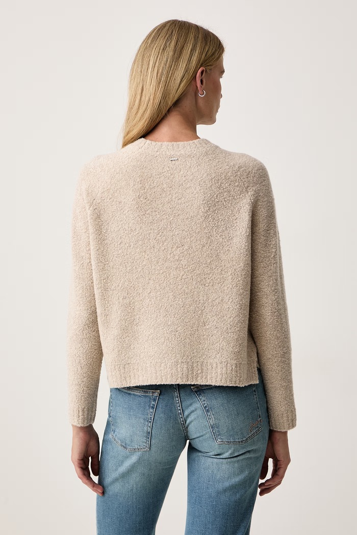 Odzież BOSS Sweter damski z wełną Febisana 50567052 beżowy