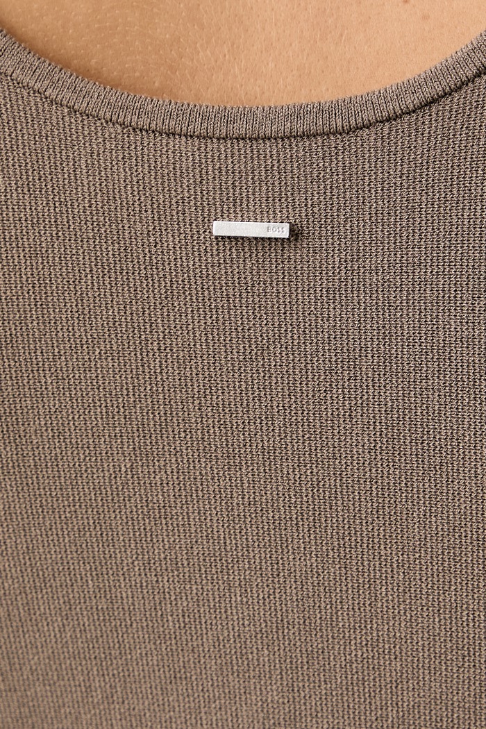 BOSS top swetrowy damski z wiskozą Fiorini 50563397