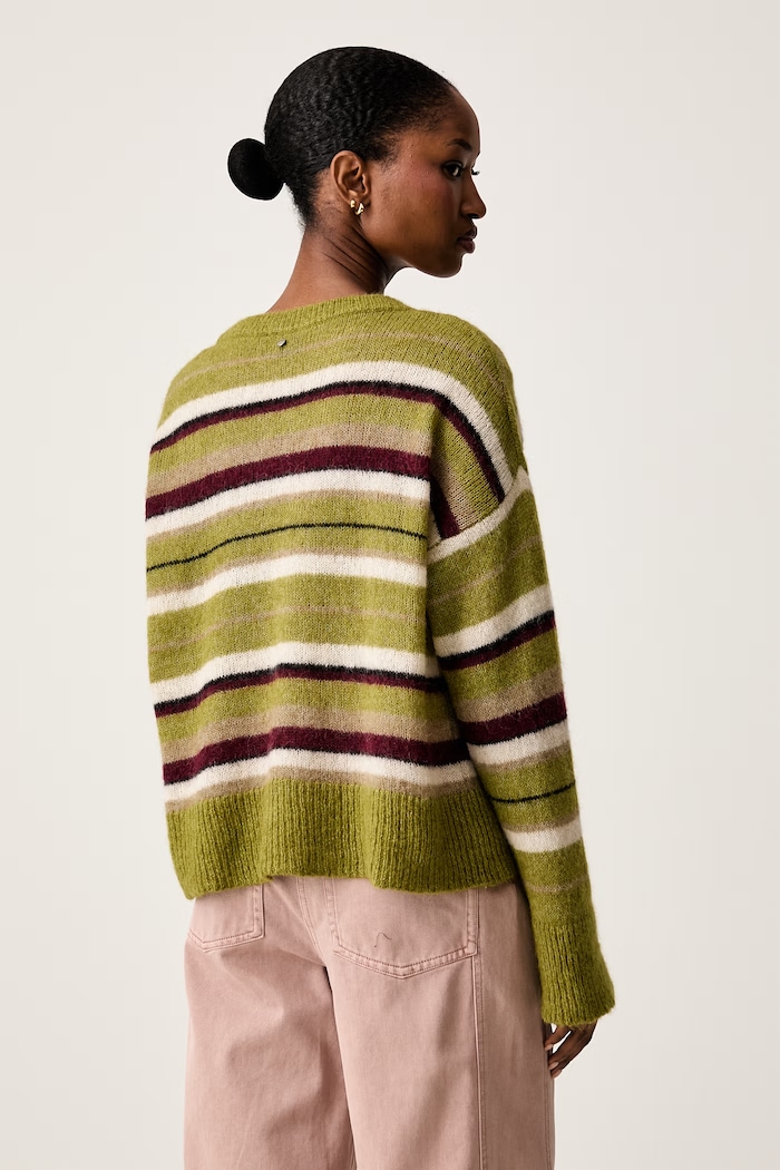 Odzież BOSS Orange sweter damski z wełną C_Fraiesy 50567041 zielony