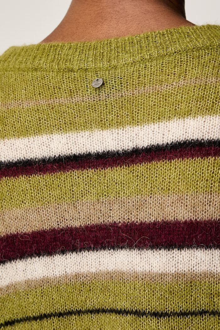 BOSS Orange sweter damski z wełną C_Fraiesy 50567041 zielony