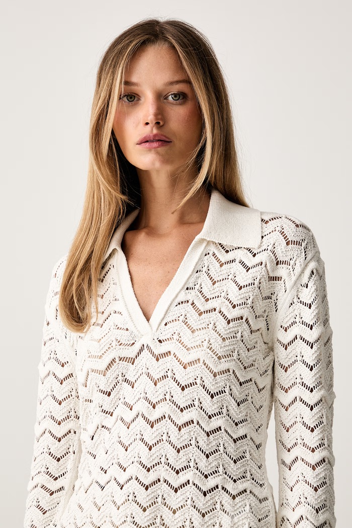 BOSS Orange sweter damski z bawełną C_Folsena beżowy 50565095
