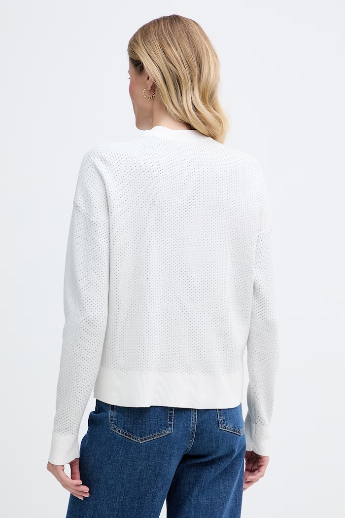 Odzież DKNY sweter damski z wiskozy P5MSAY12 biały