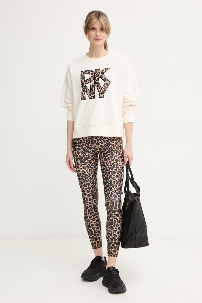 DKNY hanorac pentru femei DP6T1867 bej AW26