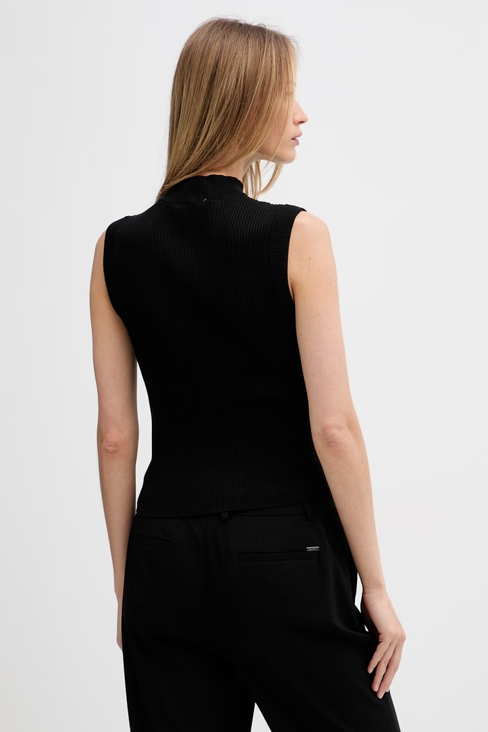 Odzież DKNY top swetrowy damski DJ6R0495 czarny