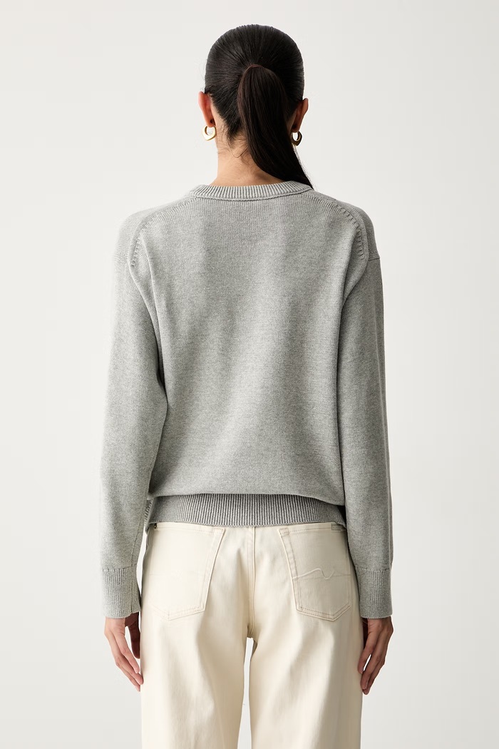 Odjeća Calvin Klein Jeans pulover za žene od pamuka LV044G313G siva