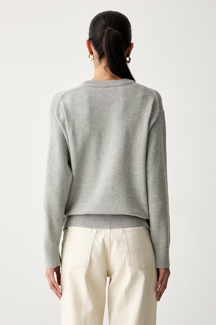 Odjeća Calvin Klein Jeans pulover za žene od pamuka LV044G313G siva