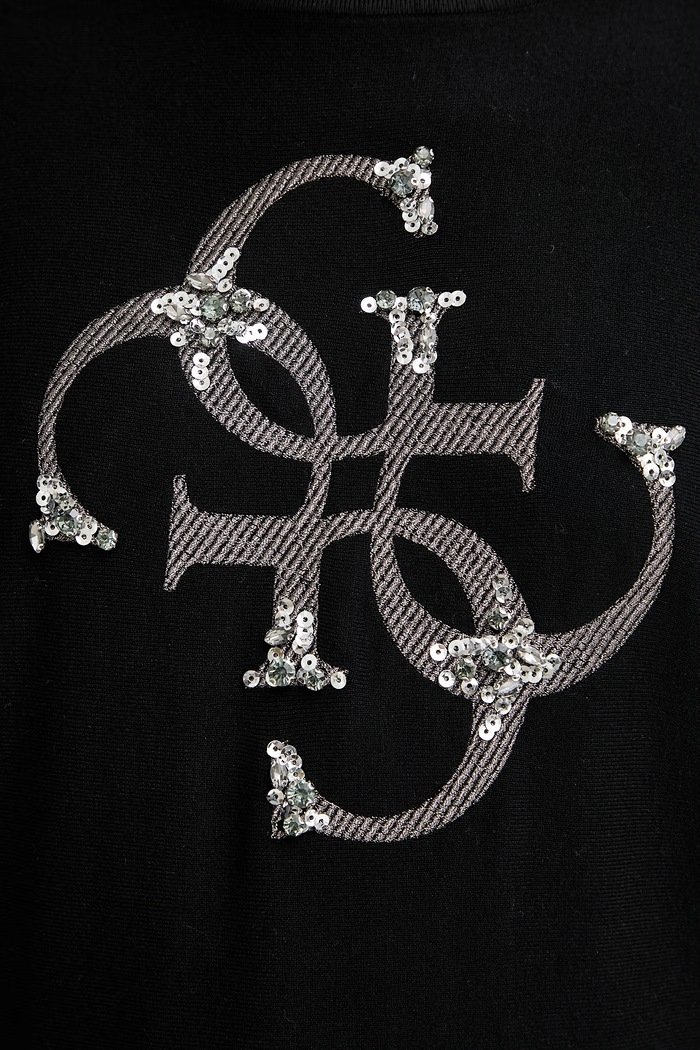 Guess pulóver női viszkózzal W6YR27.Z0975 fekete