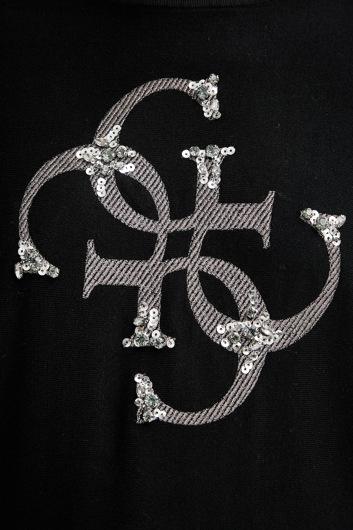 Guess pulóver női viszkózzal W6YR27.Z0975 fekete