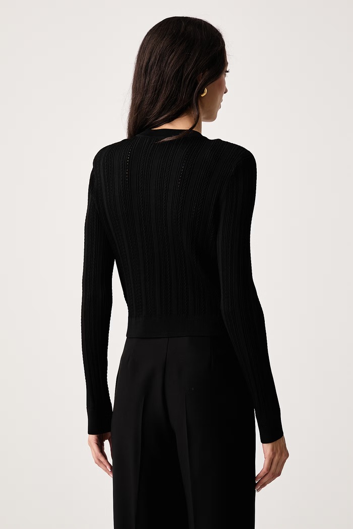 Îmbrăcăminte Guess Cardigan pentru femei cu vâscoză CARMEN W6YR26.Z0973 negru