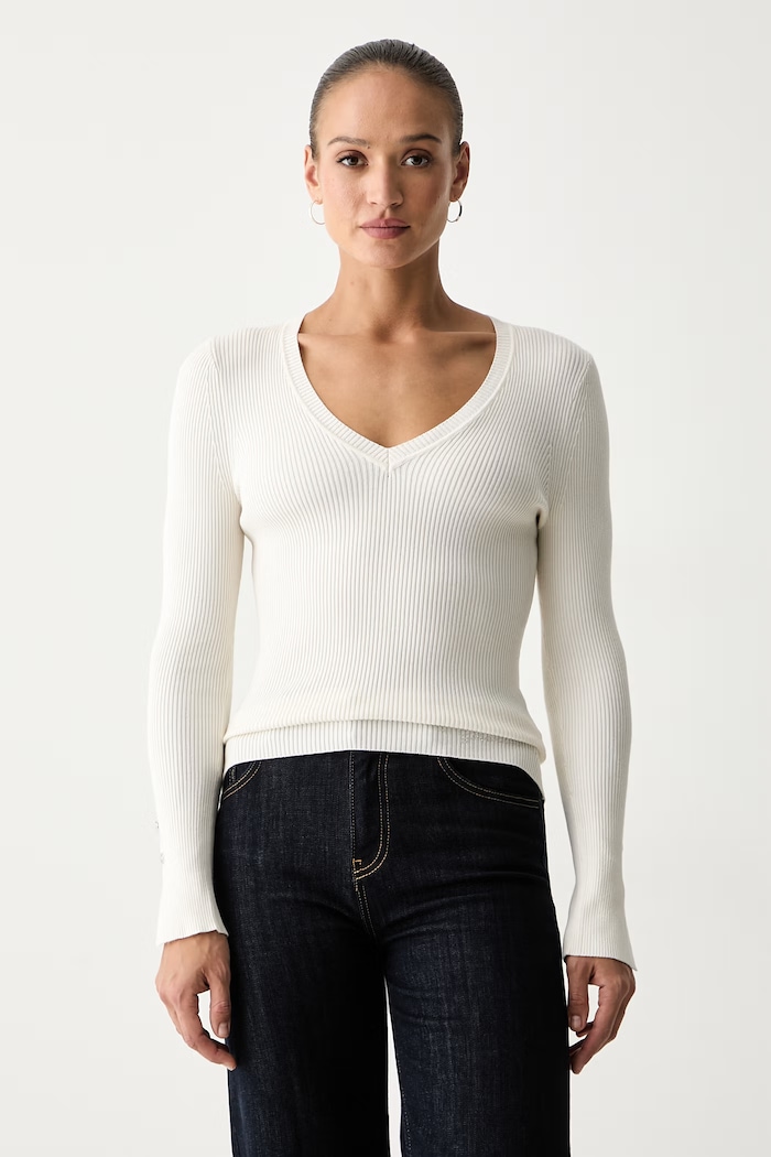 Guess pulover za žene s viskozom ELLIE bež W6YR10.Z0949