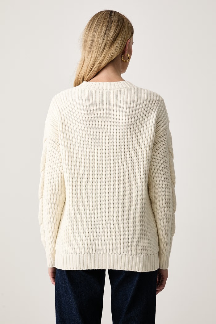Odzież Marciano by Guess Kardigan damski z dodatkiem wełny ERAS G6BR26.Z1838 beżowy