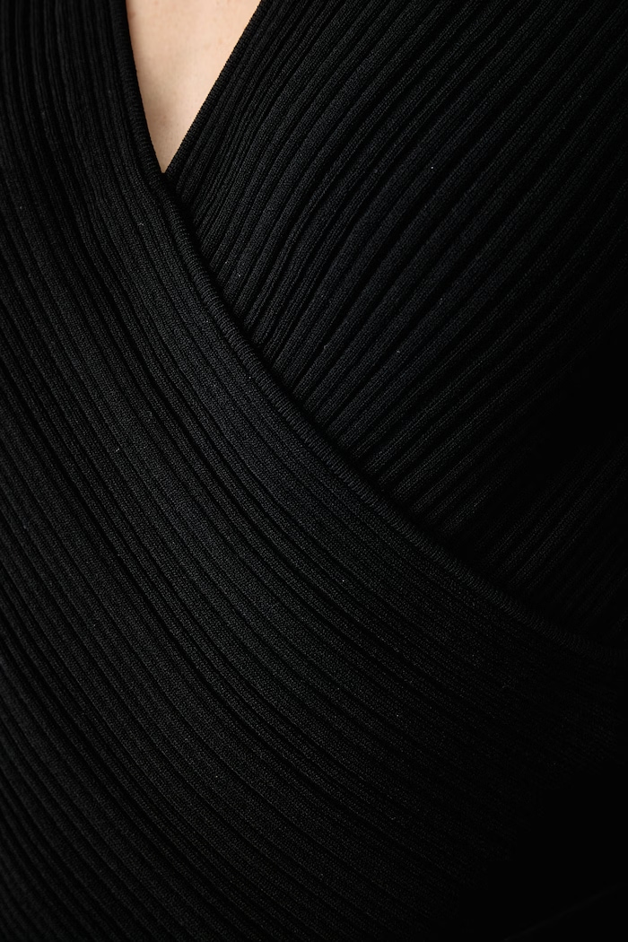 Sweter damski z wiskozą LIMA Marciano by Guess czarny G6BR24.Z1637
