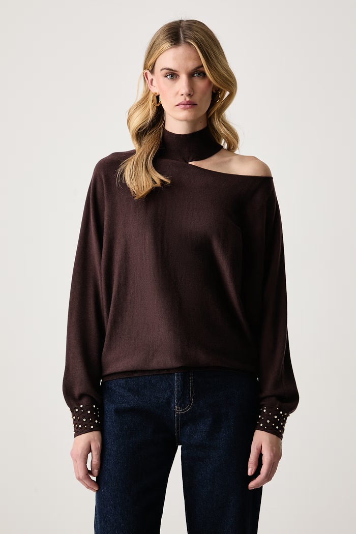 Marciano by Guess Светр жіночий з додаванням вовни ROMINA коричневий G6BR13.Z1591