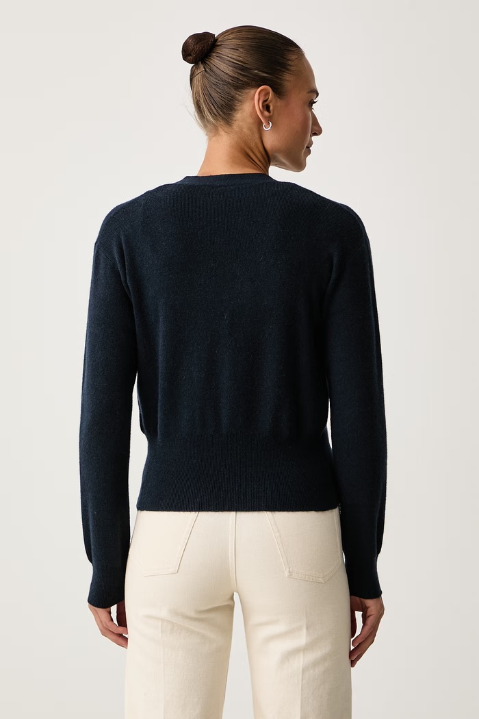 Дрехи Marciano by Guess Жилетка дамска с добавен кашмир HELSINKI G6BR07.Z1538 тъмносин
