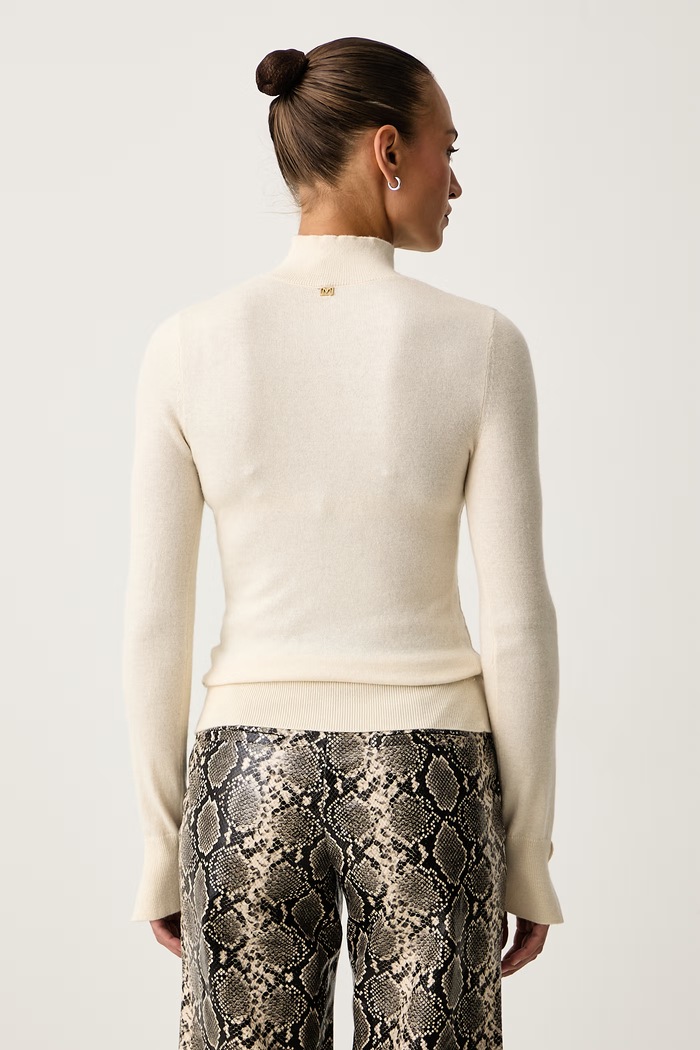 Дрехи Marciano by Guess Пуловер дамски с добавен кашмир HELSINKI G6BR06.Z1520 бежов