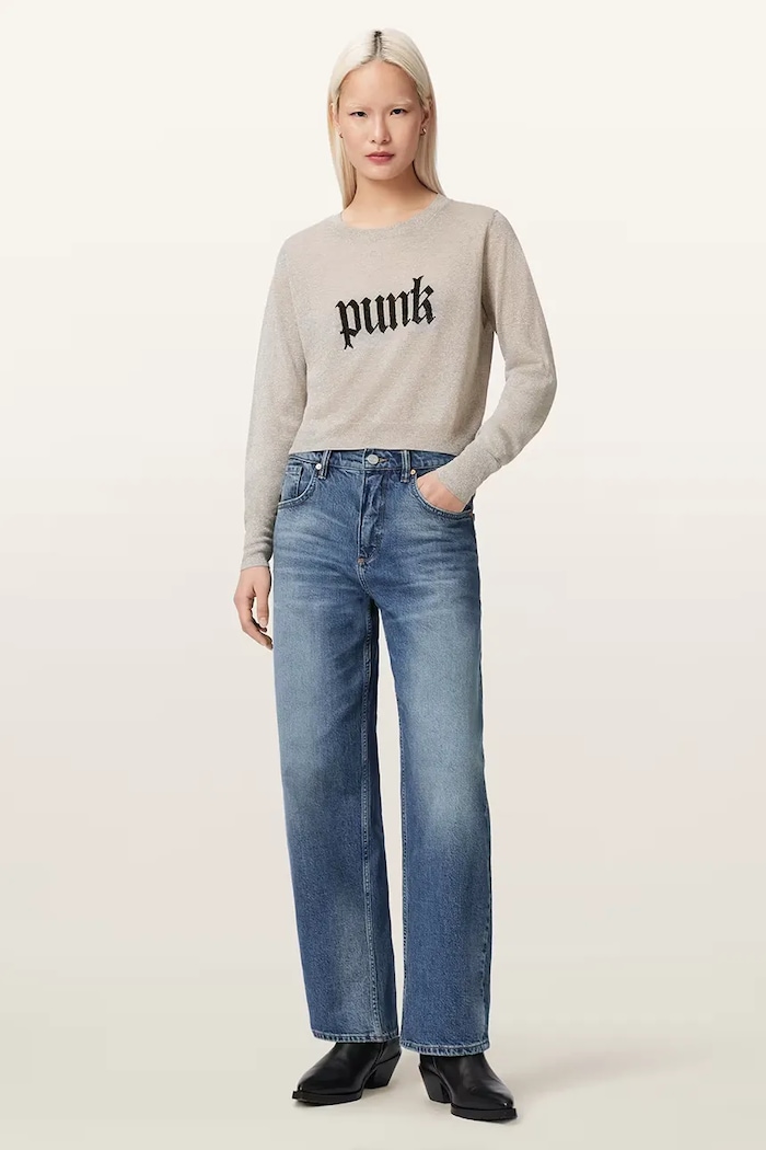 Îmbrăcăminte AllSaints pulover pentru femei, dinETZ W049KE bej