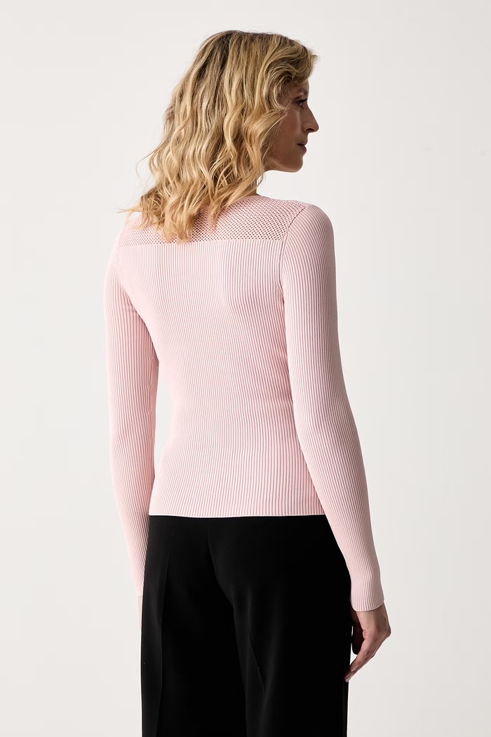 Ρούχα Marciano by Guess πουλόβερ γυναικείο με βισκόζη JAMILA G6YR08.Z1067 ροζ