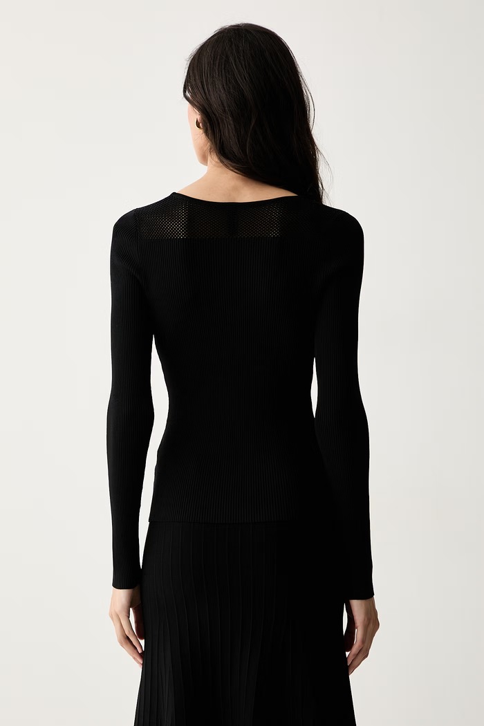 Abbigliamento Marciano by Guess maglione da donna con viscosa JAMILA G6YR08.Z1067 nero