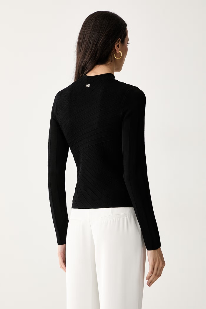 Marciano by Guess sweter damski z wiskozą KAEDA G6YR07.Z1060 czarny AW26