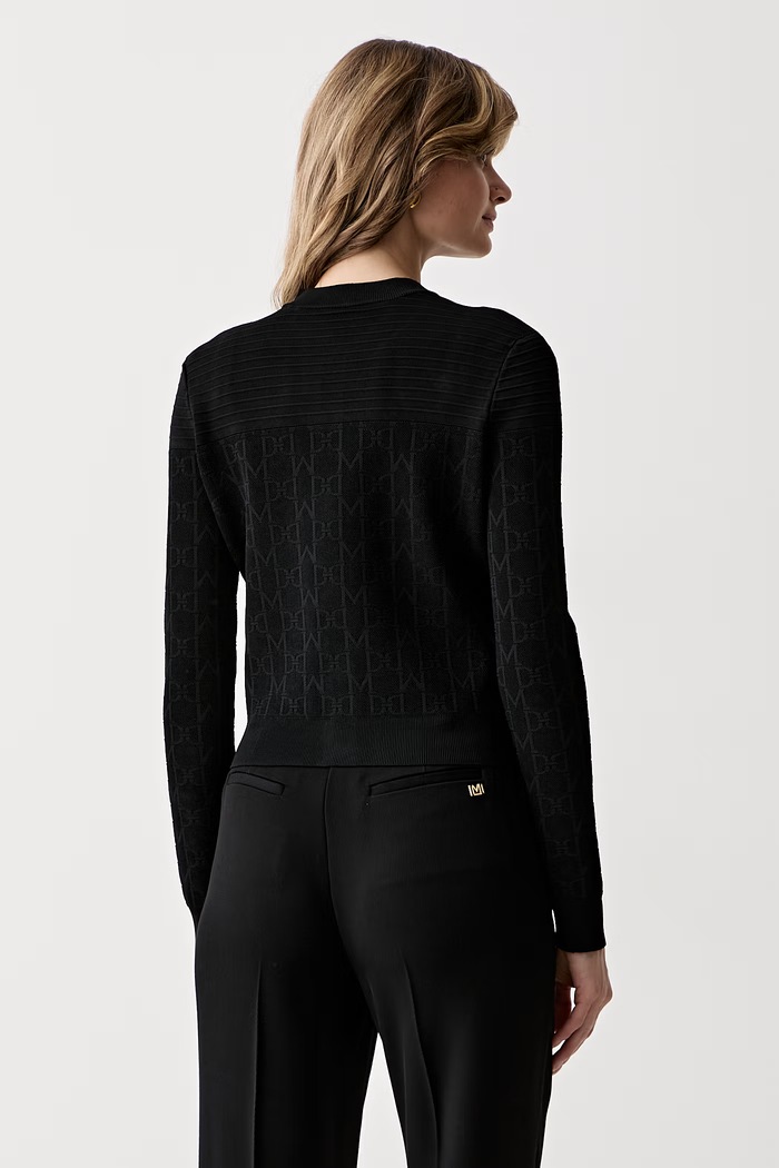 Oblačila Marciano by Guess kardigan ženski z viskozo YAMNA G6YR03.Z1015 črna