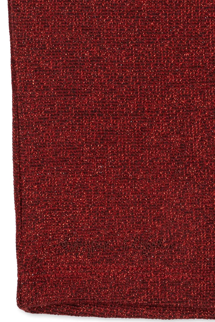 Kardigan dziecięcy z bawełną ROLI CARDIGAN OCS Konges Sløjd KS106586.9BY2 bordowy