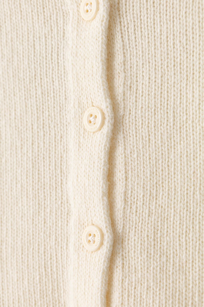 BIMBA United Colors of Benetton Cardigan elegante per bambini con lana 1244C500N.G.Reproposal beige