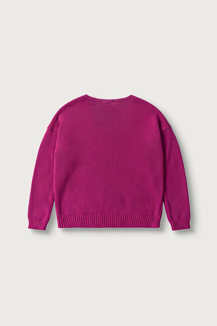 United Colors of Benetton Sweter dziecięcy 1170Q108K.G.Reproposal różowy AW26