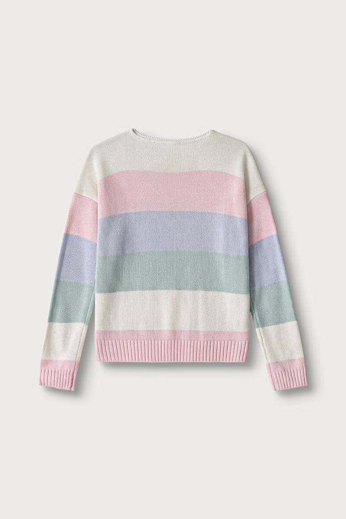 United Colors of Benetton Pulover pentru copii 1070Q108J.G.Reproposal roz AW26