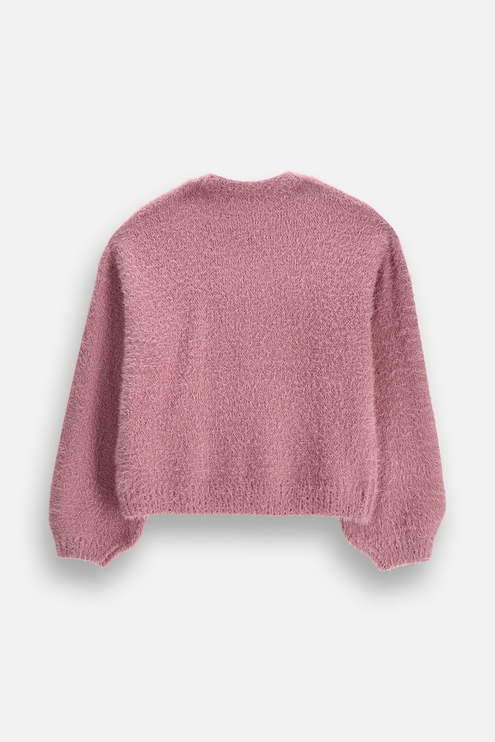 Coccodrillo Sweter dziecięcy ZC6172104WGJ fioletowy AW26