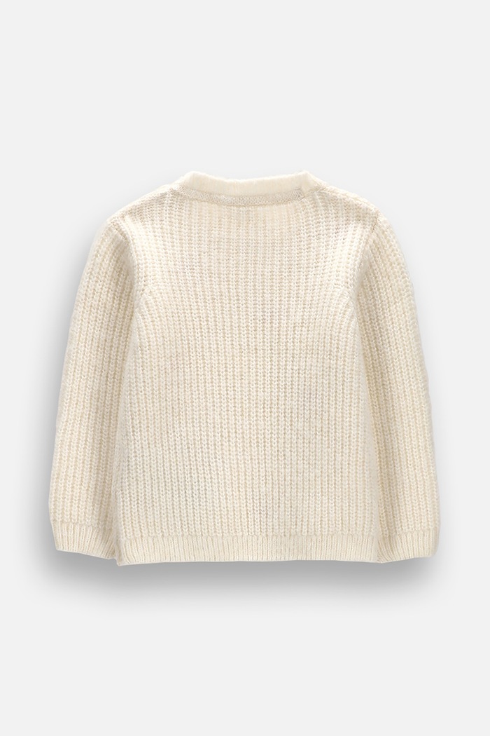 Coccodrillo Sveter detský s prímesou vlny ZC6172101FGN béžová AW26