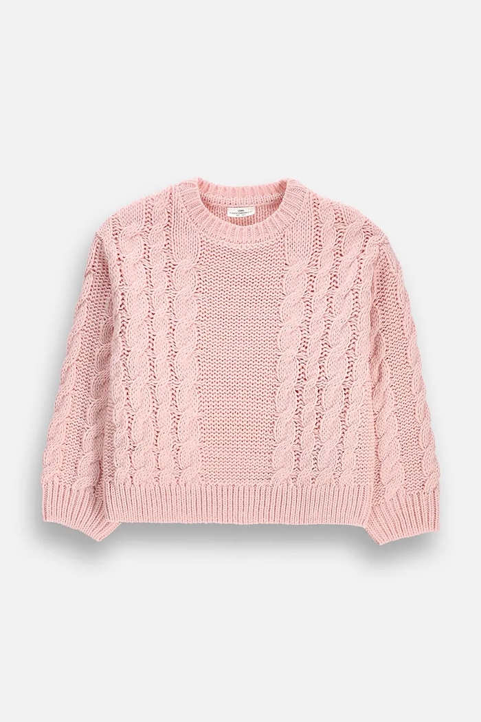 Coccodrillo Sweter dziecięcy różowy ZC6172103FGJ