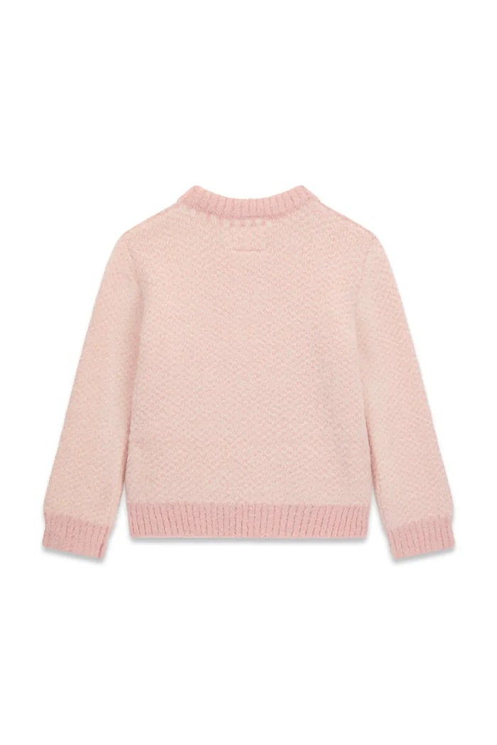 Guess Sweter dziecięcy K6BR09.Z1641.9BY2 różowy AW26
