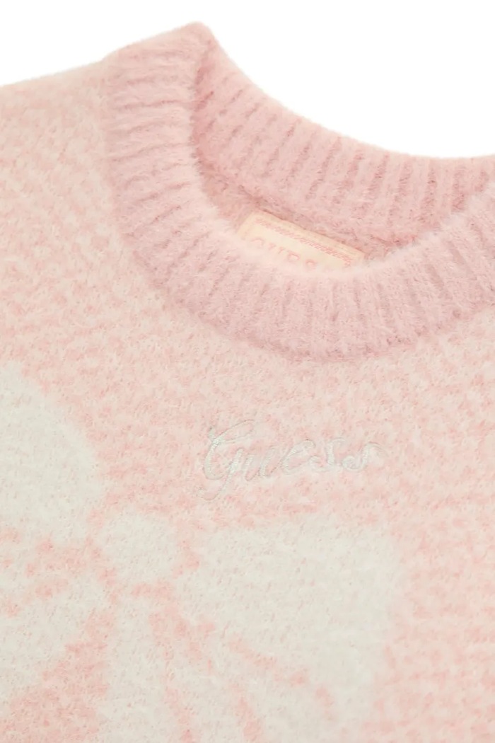 Dziewczynka Guess Sweter dziecięcy K6BR09.Z1641.9BY2 różowy